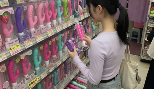 保護中: アダルトグッズコーナーで見かけた女子大生